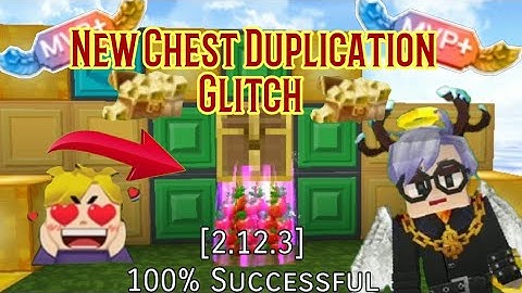 I Found New Chest Duplication Glitch 😍🤑🤯 | Blockman Go | Skyblock