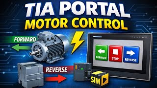 Tutorial TIA PORTAL V19, HMI Motor Control