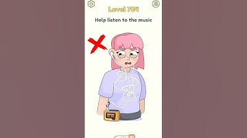 Help listen to the music 🎯🤔 | Dop2 new level 704 ✅⁉️ #dop2 #puzzle #shorts #gaming #viral #youtube