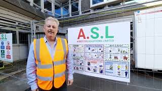 Asbestos site audit for A.S.L