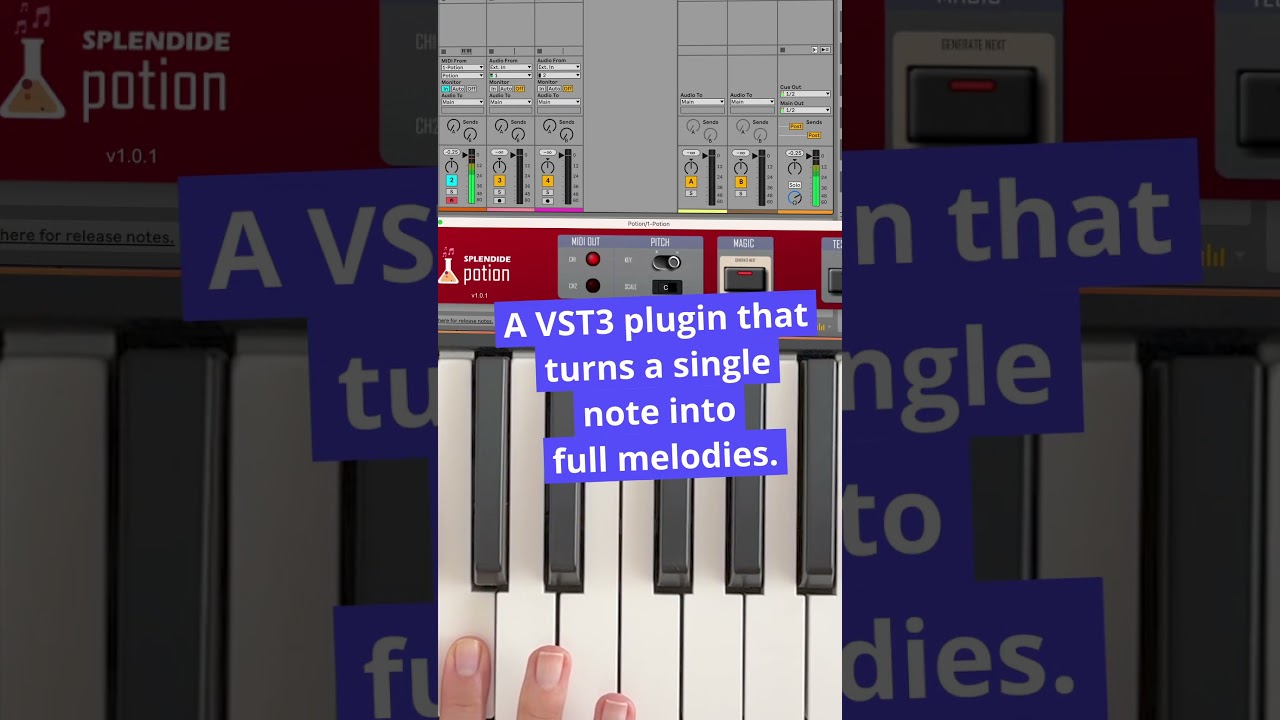 One-Key Wonders Ep. 3 – This Plugin Writes Melodies Faster Than I Can Think (Potion VST Demo)