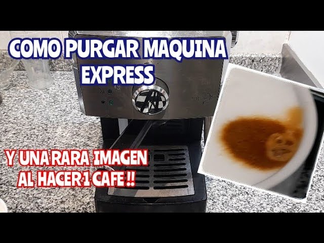 como purgar una cafetera express philips saeco que quedo sin agua y no  salia cafe, ver ultima imagen - YouTube