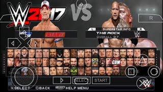 Cara Bermain Game WWE 2K17 PPSSPP Android screenshot 1