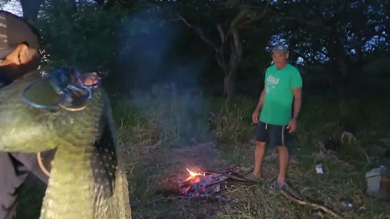 # pesca  de tarde con miguel  cuantos  atrapó😱