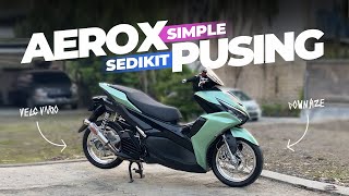 Aerox New Modifikasi Elegant Downsize Budget Pelajar Tapi Mewah