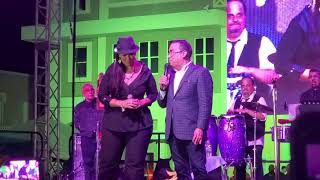 Gilberto Santa Rosa y Victoria Sanabria