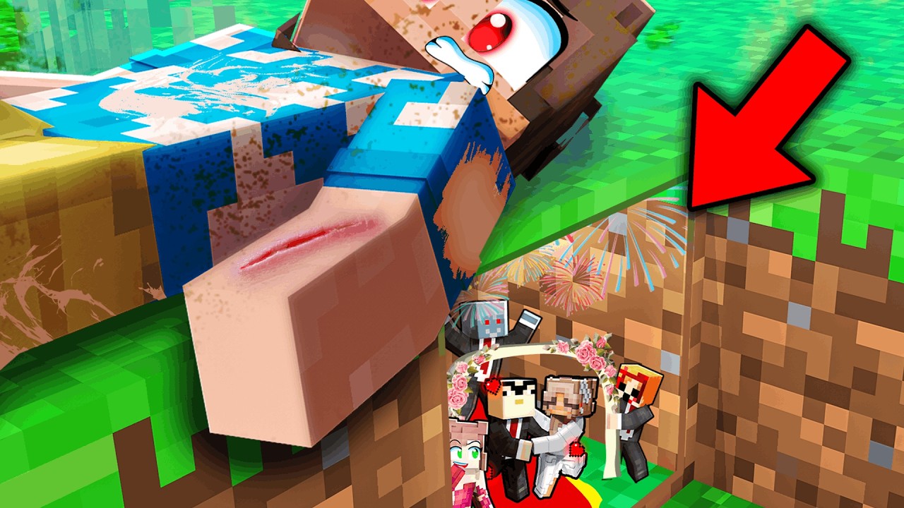 ARKADAŞLARIM BLOĞUN İÇİNDE NE YAPIYOR? - Minecraft