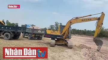 An Giang bắt giữ nhiều phương tiện khai thác cát trái phép