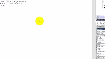 7 Drive Directory and List Box Example
