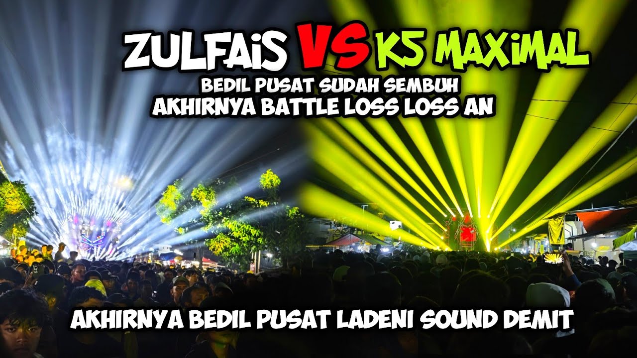 K5 MAXIMAL sudah sembuh,,Akhirnya Bedil Pusat Ladeni Sound Demit ZULFAIS