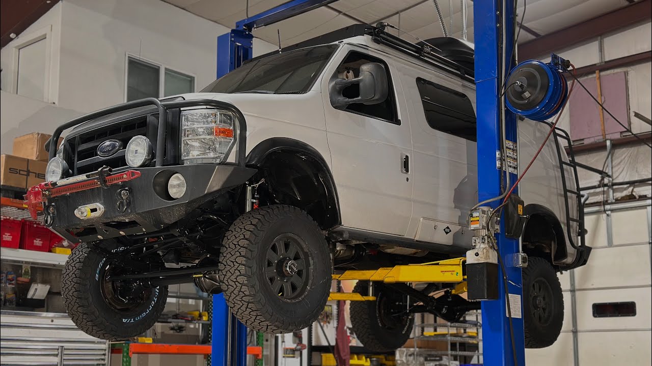 Sportsmobile Suspension upgrades and chassis restoration services!