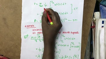 energy and power signal # types of signals # example for energy and power signals