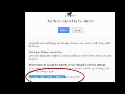 Come risolvere "DNS_PROBE_FINISHED_NO_INTERNET" - Impossibile connettersi a Internet Chrome