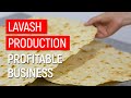 Lavash production on UTF GROUP equipment - profitable business