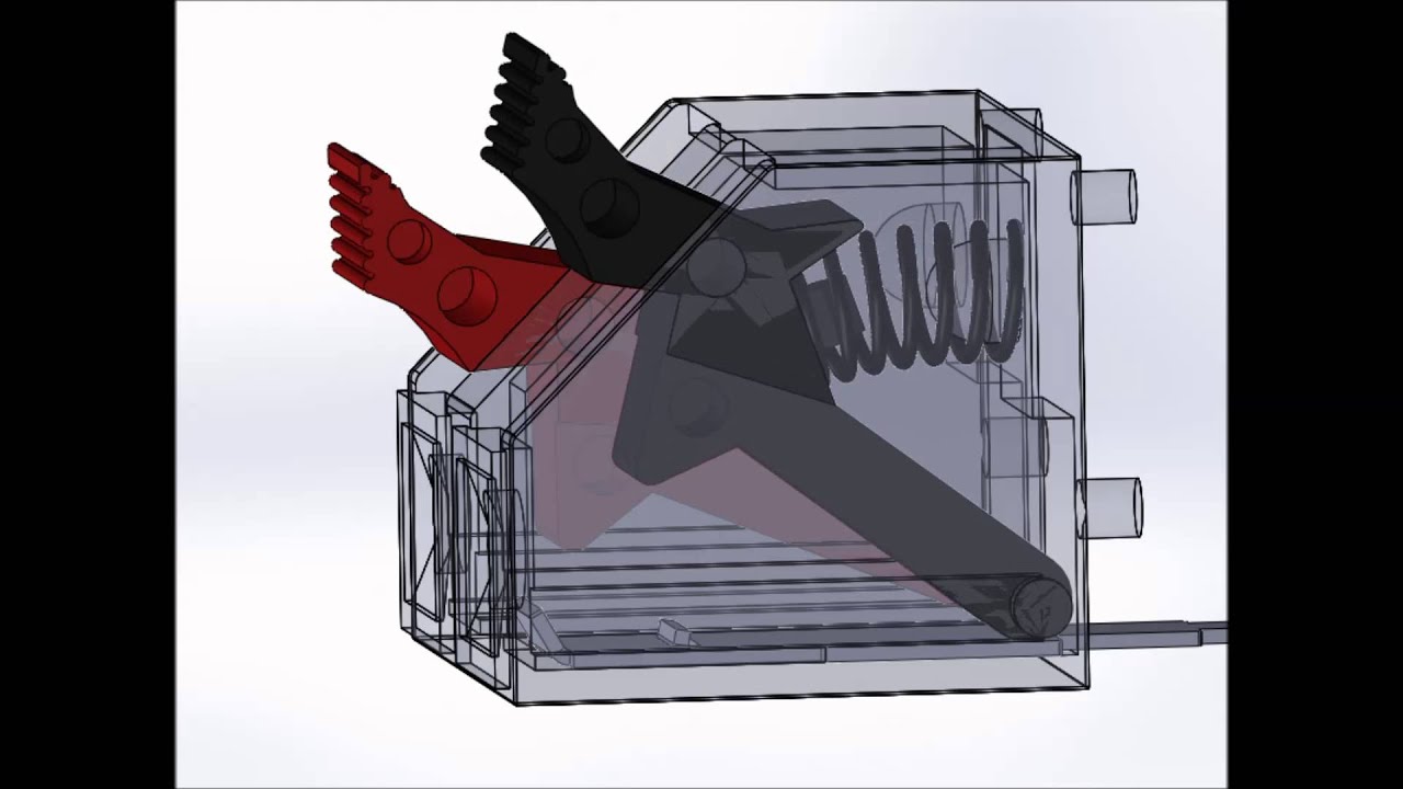 SolidWorks Spring Animation - YouTube