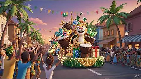 TJ's Big Adventures Counting Christmas in Calabar, Nigeria from 1 to 10