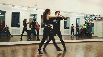 Alexander and Eugenia. Zouk improvisation. Coffee Dance Studio (Winner)