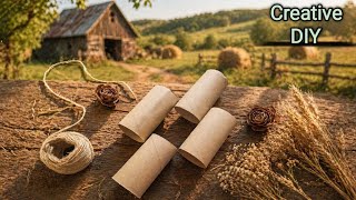 🎨 Creative DIY Projects with Toilet Paper Tubes (So Easy!)♻️🏡