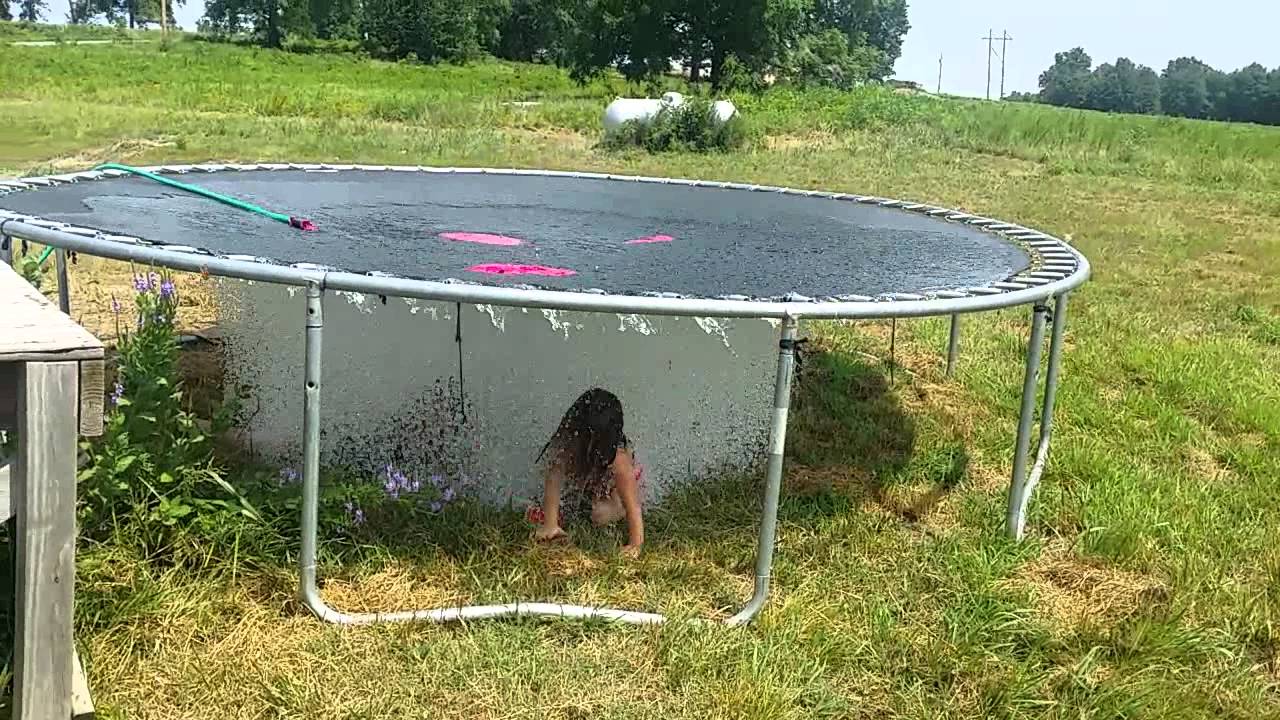 Kids VS 3ft. Water balloon on trampoline!!! YouTube