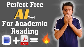 2024 best free AI tool for academic reading || Research assistant ChatDOC