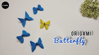 Cara Membuat Origami Kupu-Kupu | Origami Butterfly