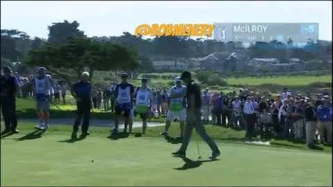 Bob Menry voice over of Rory Mcilroy Par 5! Hilari...