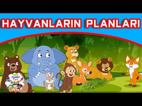 Hayvanların Planları | Masal Dinle Türkçe | Türkçe çocuk masalları izle 2019 | Türkçe Peri Masallar