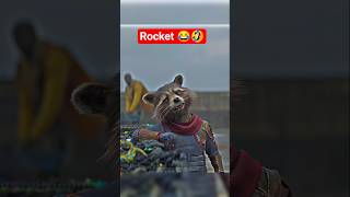 Rocket Or Hulk😂🤣 #funny #shortsvideo #prank #shortvideo #4u#hollywood #comed#cartoon