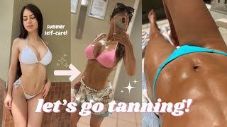 Summer self-care day ☀️  tanning + life update