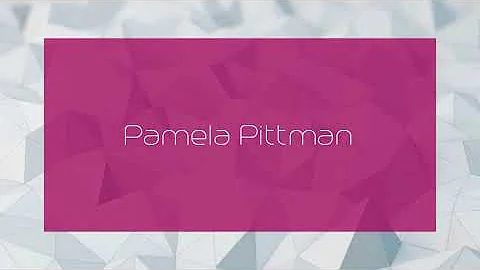 Pamela Pittman - appearance
