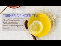 Turmeric ginger tea i easy immune boosting  antiinflammatory recipe