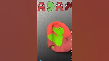 Adam | What color do mixed Adam make#alphabetlore#satisfying#colormixing#art#funny#shortvideo