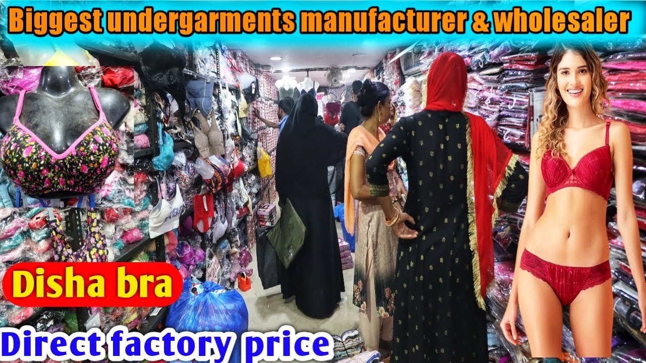 Bra,Panty & Undergarment Big Manufacture, Bikini Wholesale Market