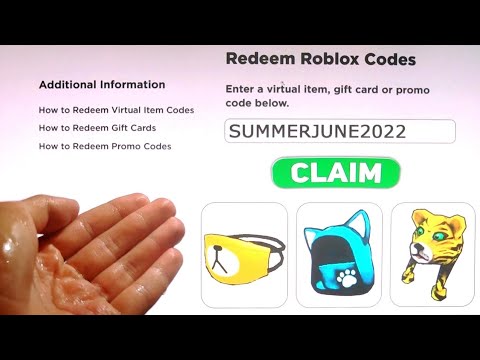 +5 *NEW* Roblox PROMO CODES 2022 All Free ROBUX Items in JULY + EVENT | All Free Items on Roblox