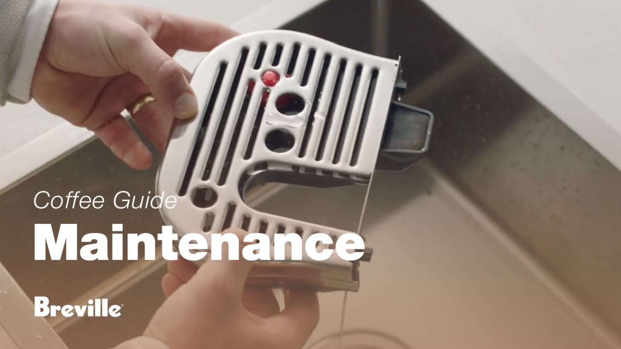Tutorials How to clean the drip tray the Bambino® Plus Breville