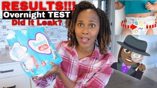 Pampers Cruisers 360 Fit Overnight Test Did It Leak? Disposable Diapers Overnight Test & Review