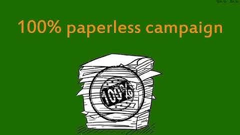 Paperless Campaign by Team Delhi for Dermacon International 2023