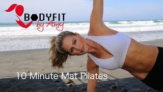 10 Minute Mat Pilates Workout For a Strong Core