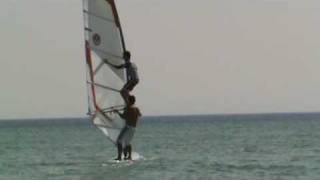 Cool Light wind Trick, boom stand! - Guy Cribb + Andrew Robinson