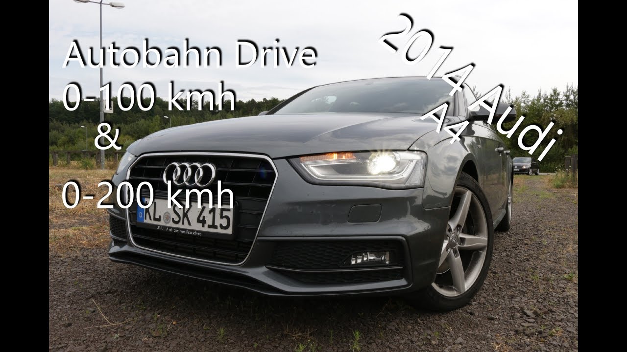 Audi a4 0 100