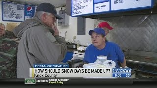 Knox County's spring break canceled due to snow days