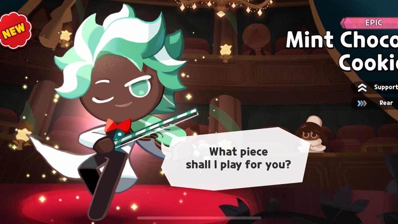 Cookie Run: Kingdom - Mint Choco Cookie New Animation