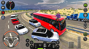 Bus Simulator Ultimate Multiplayer: Crazy Driver Las Vegas to El Paso! #44 Android gameplay