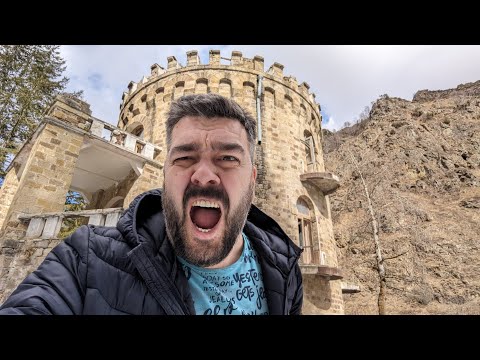 Советский замок с ПРИЗРАКАМИ в Долине Нарзанов! Сходил туда с сыном! / Арстайл /