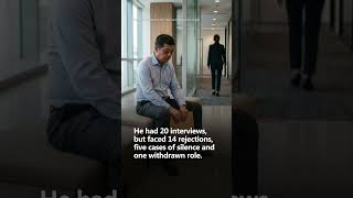700 applications, 20 interviews, dipping into investments to pay the mortgage