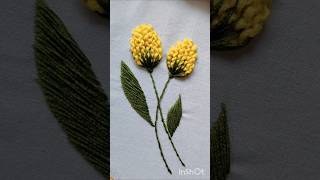 #short video#viral#trendi g#Amezing Flower🏵️🌿 Hand Embroidery Design