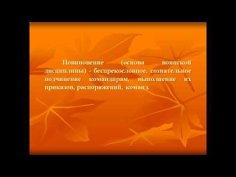 Воинская дисциплина, ее суть и значение