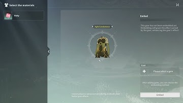How to socket Gems in your Gear, Blue Protocol - How to Embed
