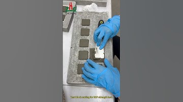 Test block making for RDP strength test. #Tylose #Walocel #Ashland #hpmc#HEC #MHEC #RDP