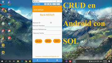 Crud en Android con Android Studio y un servidor SQL